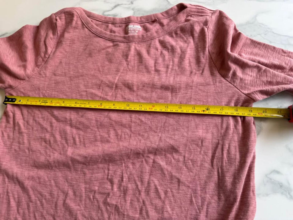 Kirkland Pink Long Sleeve Top M