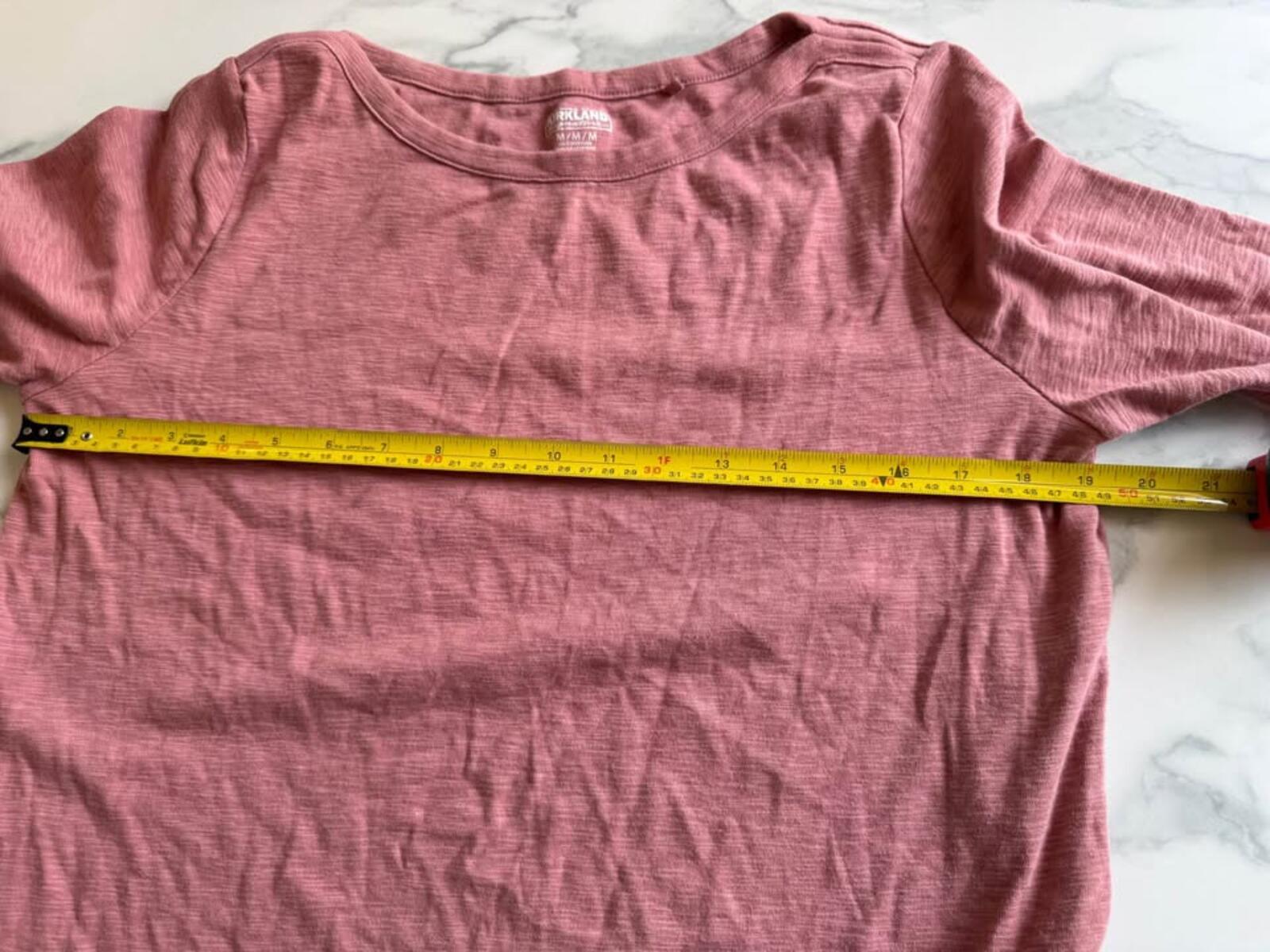 Kirkland Pink Long Sleeve Top M