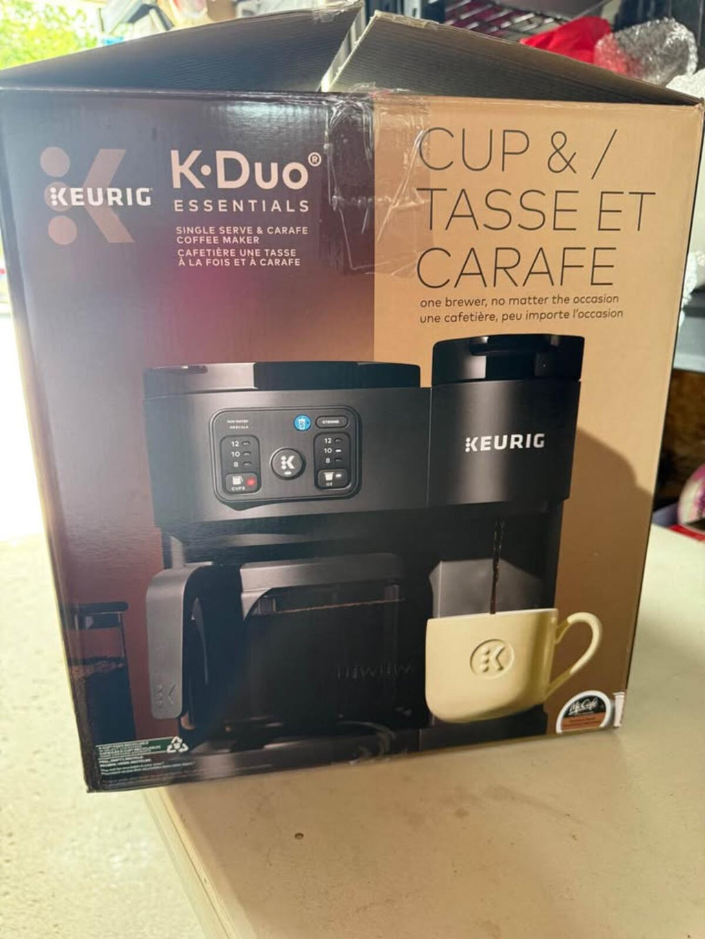 New Keurig K-Duo Essentials Single Serve & Carafe Coffee Maker