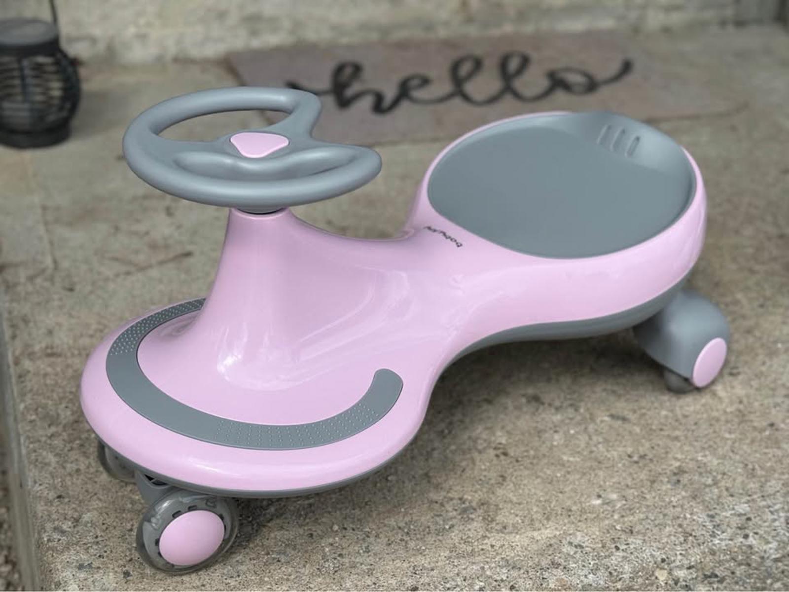 Babyjoy Pink Wiggle Car