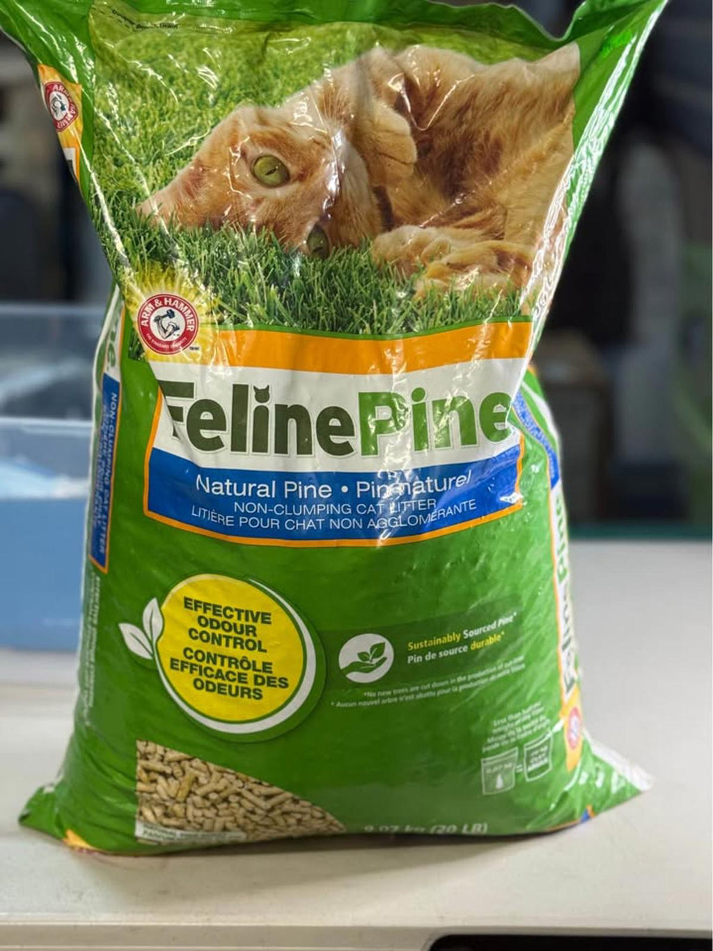 Arm & Hammer FelinePine Natural Pine Non-Clumping Cat Litter 20 LB