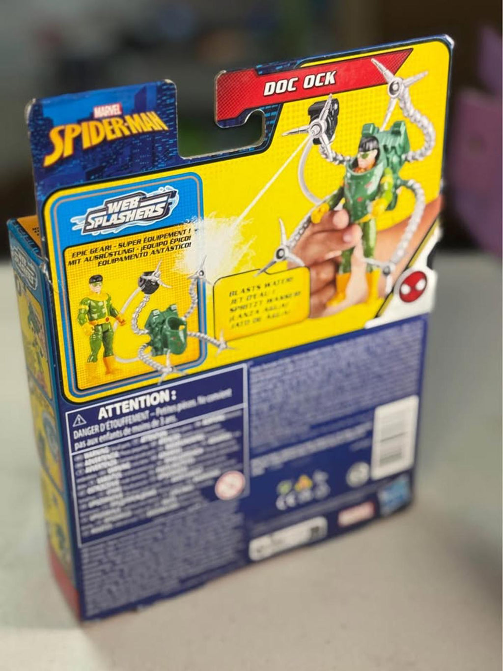 Marvel Spider-Man Web Splashers Doc Ock Action Figure Epic Hero Series