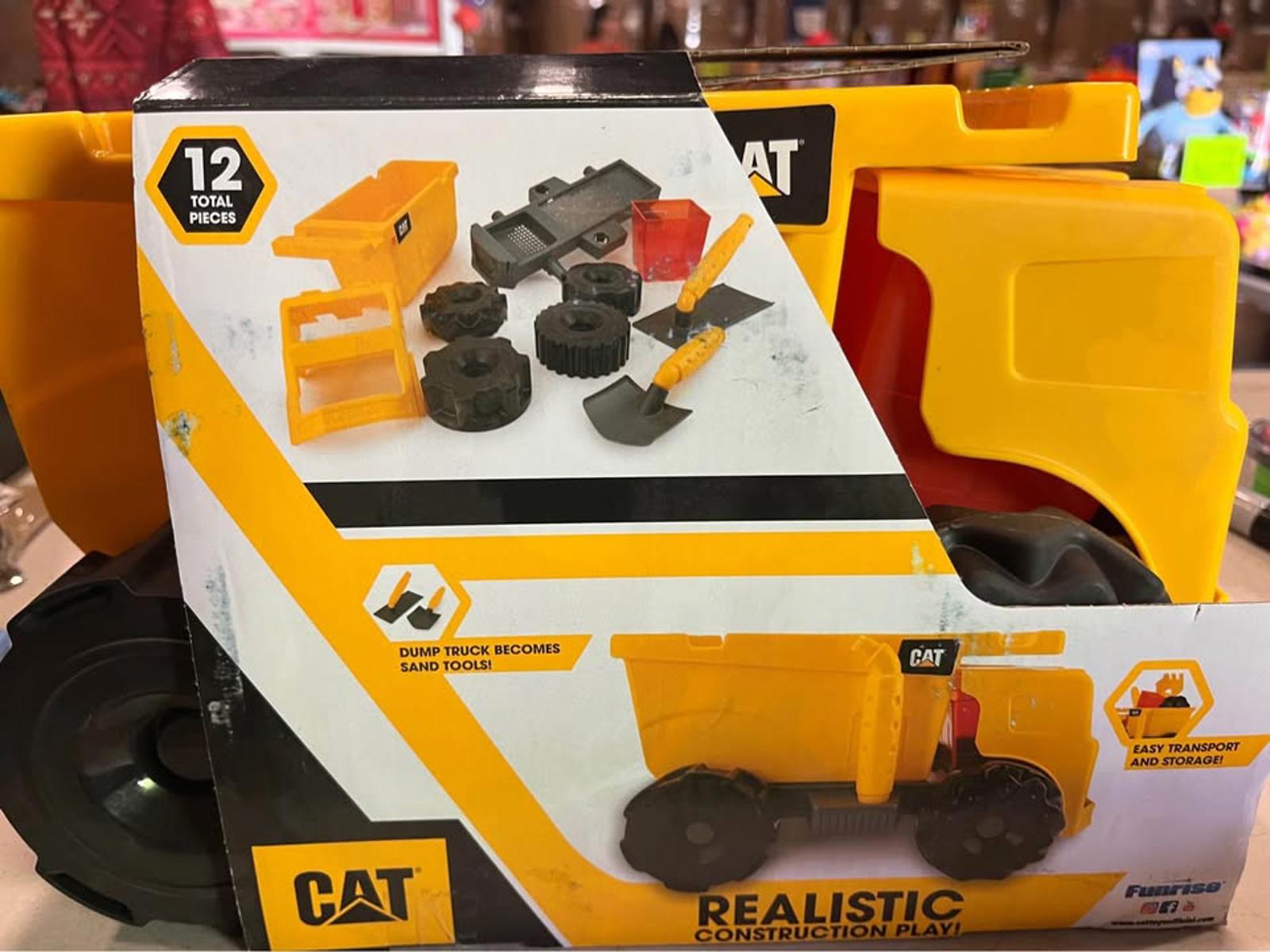 Cat Dump truck sand set