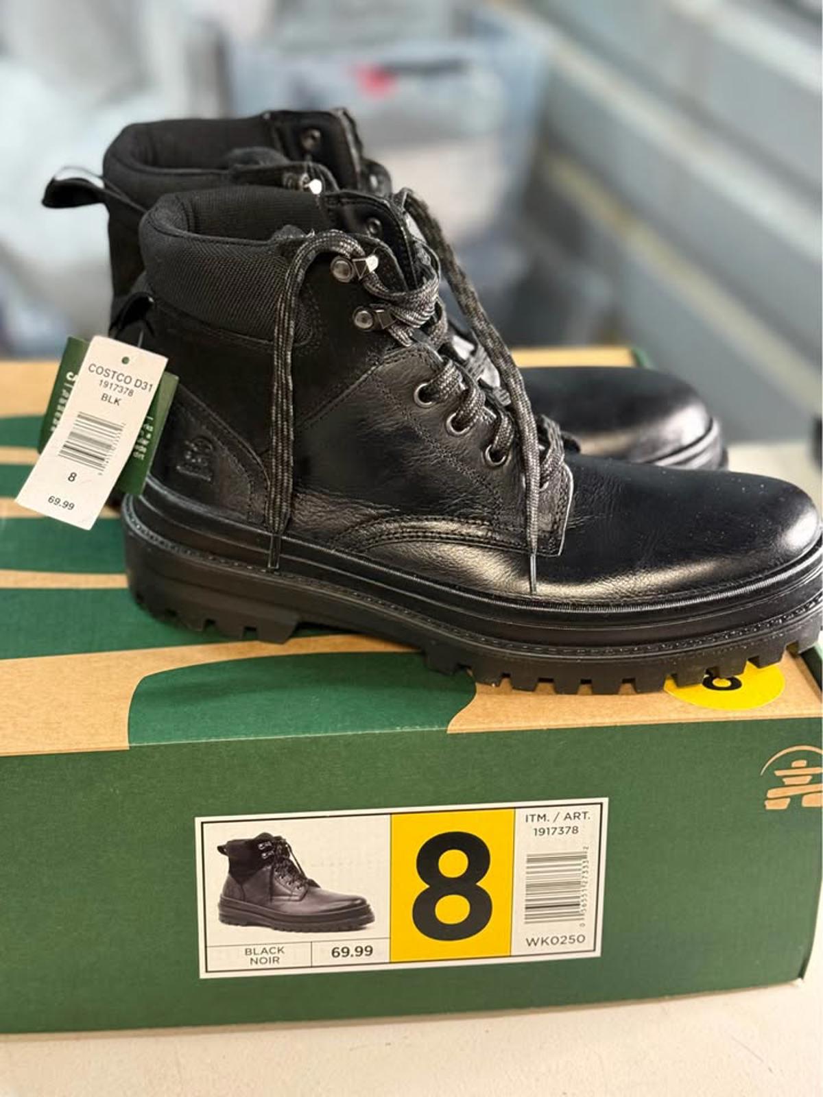 Kamik Men's Black Boots Size 8