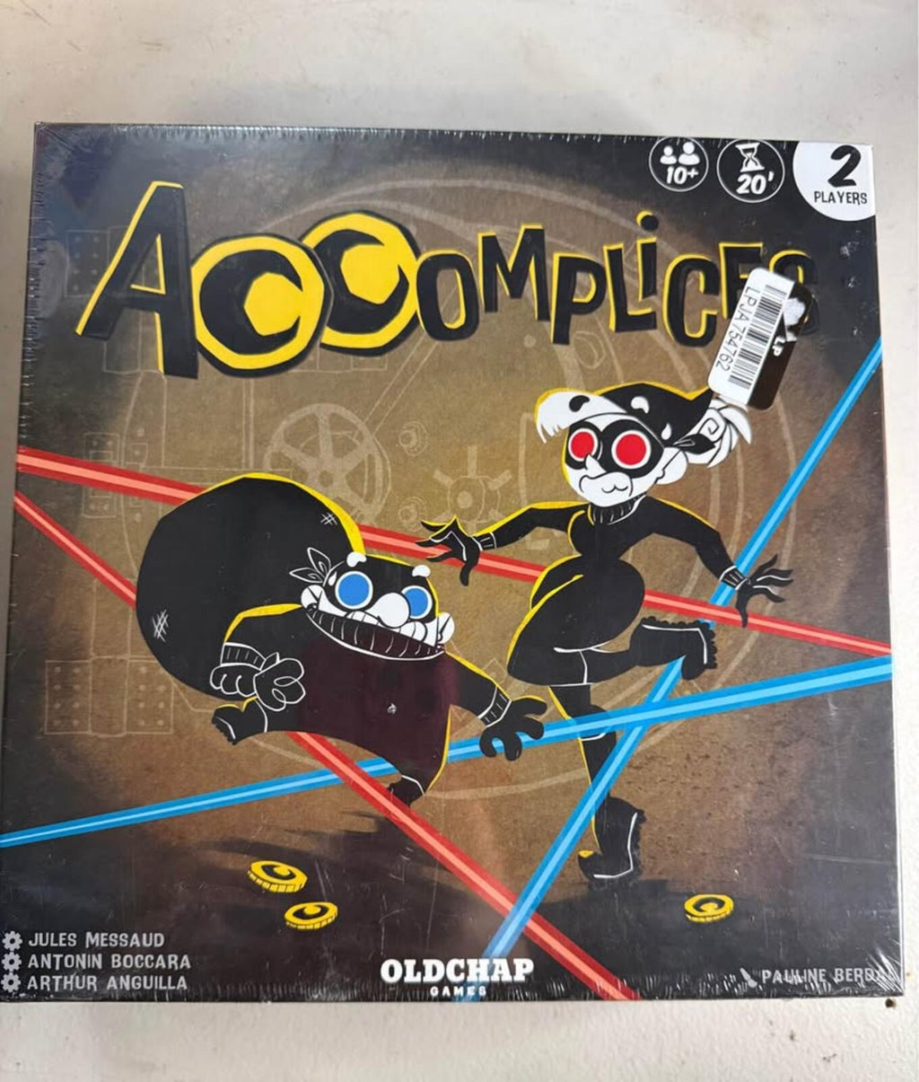 Accomplices Oldchap Games 2 Player Board Game