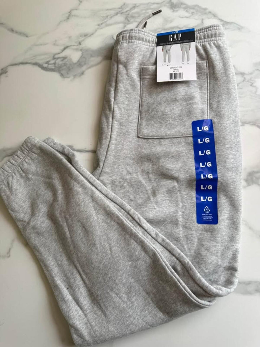 GAP Light Grey Sweatpants Large