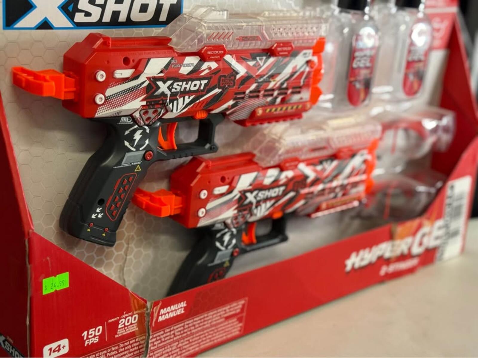 New ZURU X-Shot Hyper Gel 2-Stinger Blaster Set gel blasters