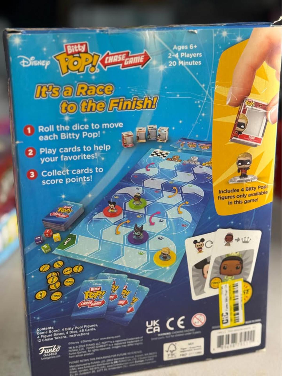 Disney Funko Bitty Pop! Chase Game Boardgame
