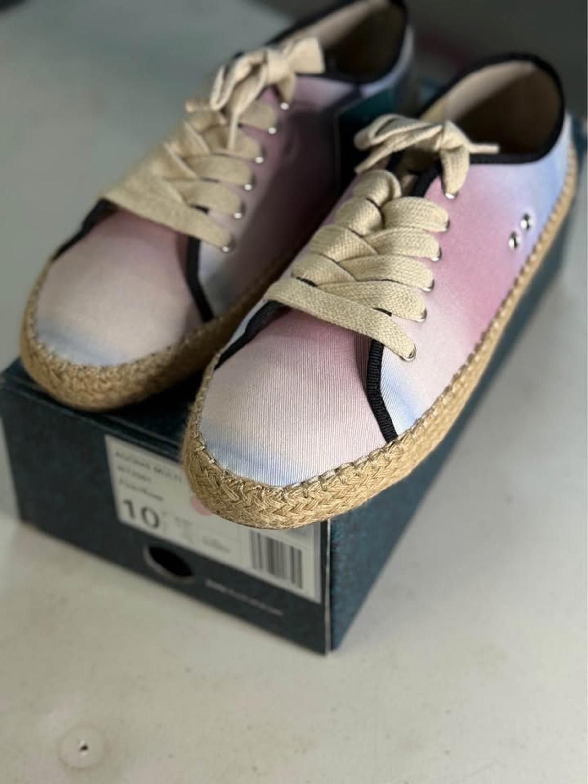 EMU Australia Pastel Tie-Dye Espadrille Sneakers New with Tags