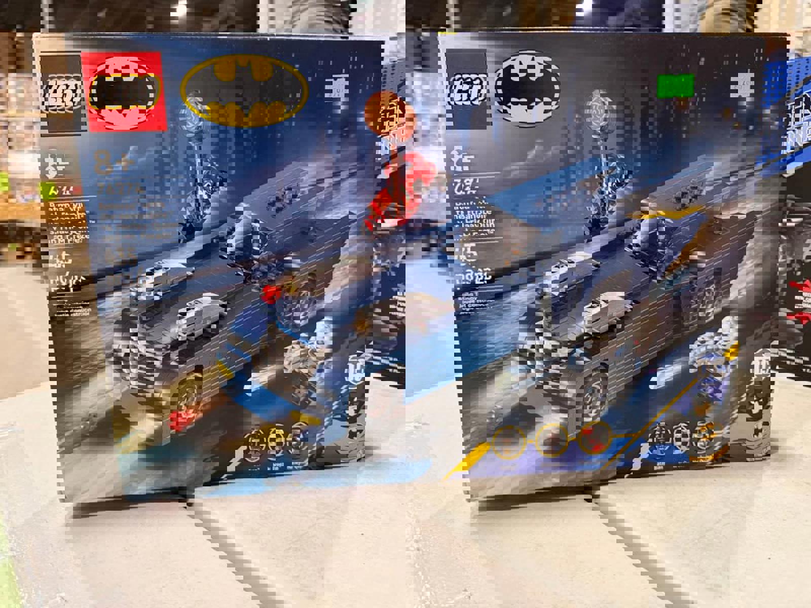 LEGO Batman Batmobile 76274 Harley Quinn Mr Freeze Set