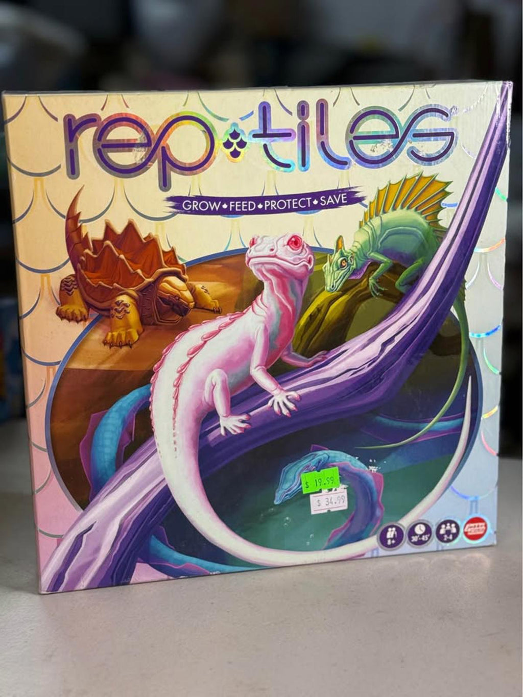 New RepTiles Board Game Jakks Wild Games Sealed