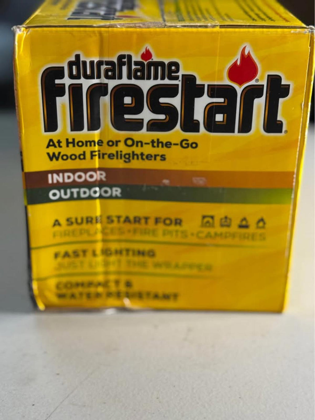 Duraflame Firestart Wood Firelighters 24 Pack for Fireplace Campfire