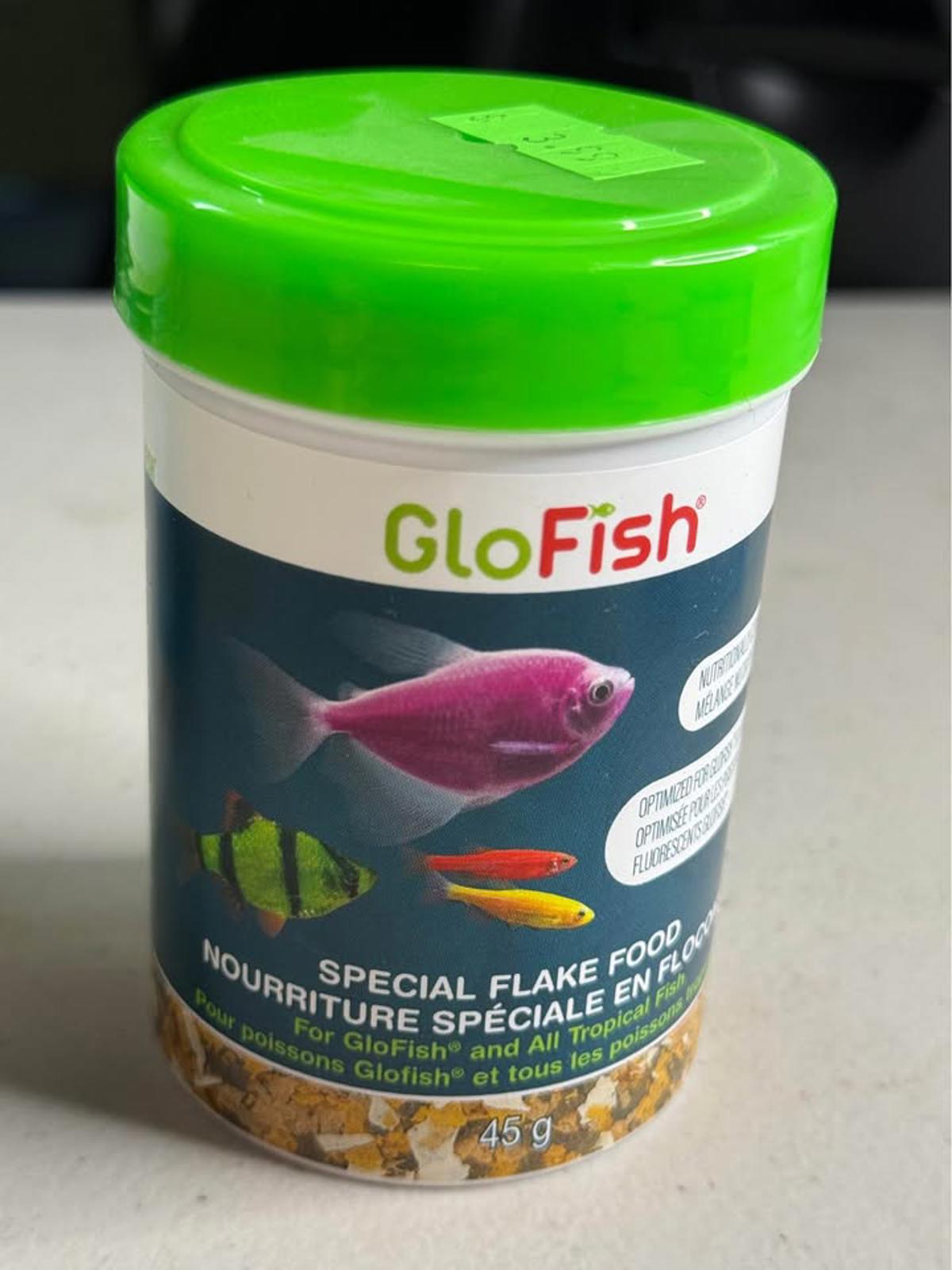 GloFish Special Flake Food 45g for Tropical Fish