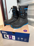 Eddie Bauer Kids Snow Boots Size 3 Black Blue
