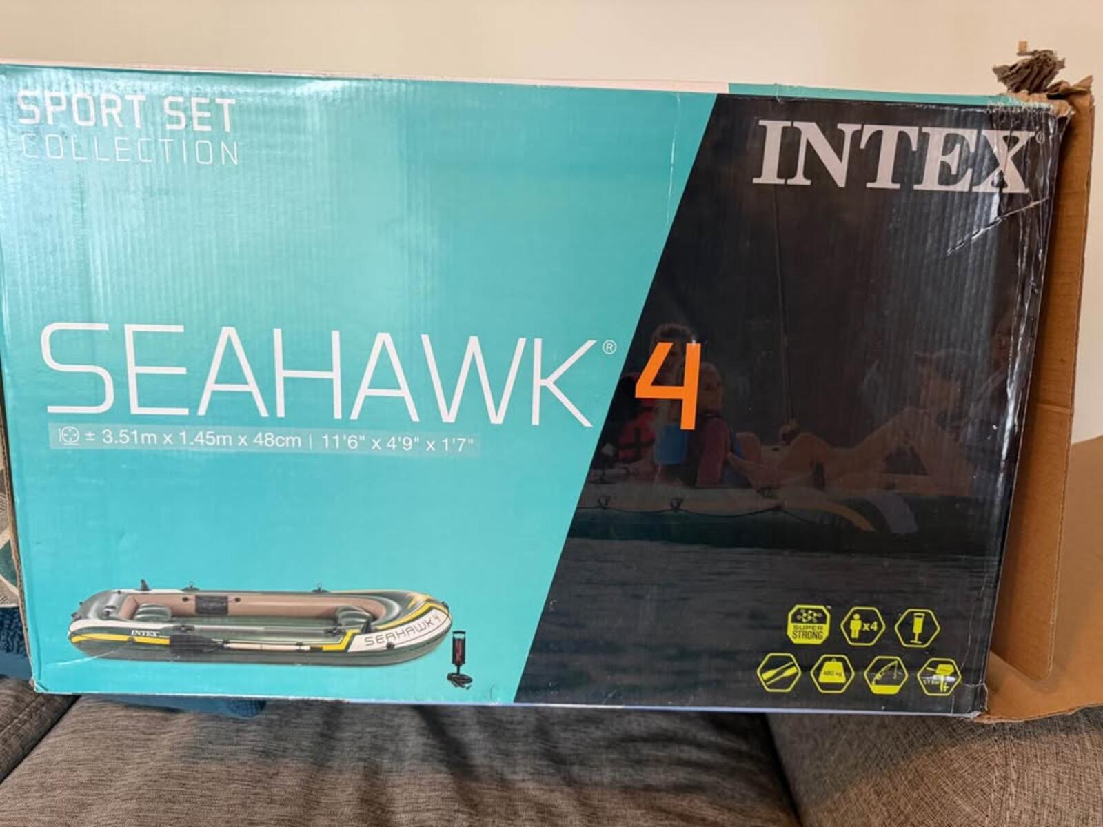 INTEX Seahawk 4 Inflatable Boat