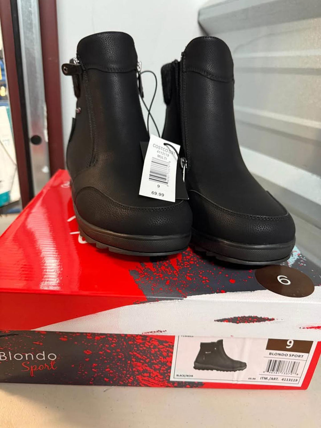 Blondo Sport Women's Black Waterproof Boots Size 9