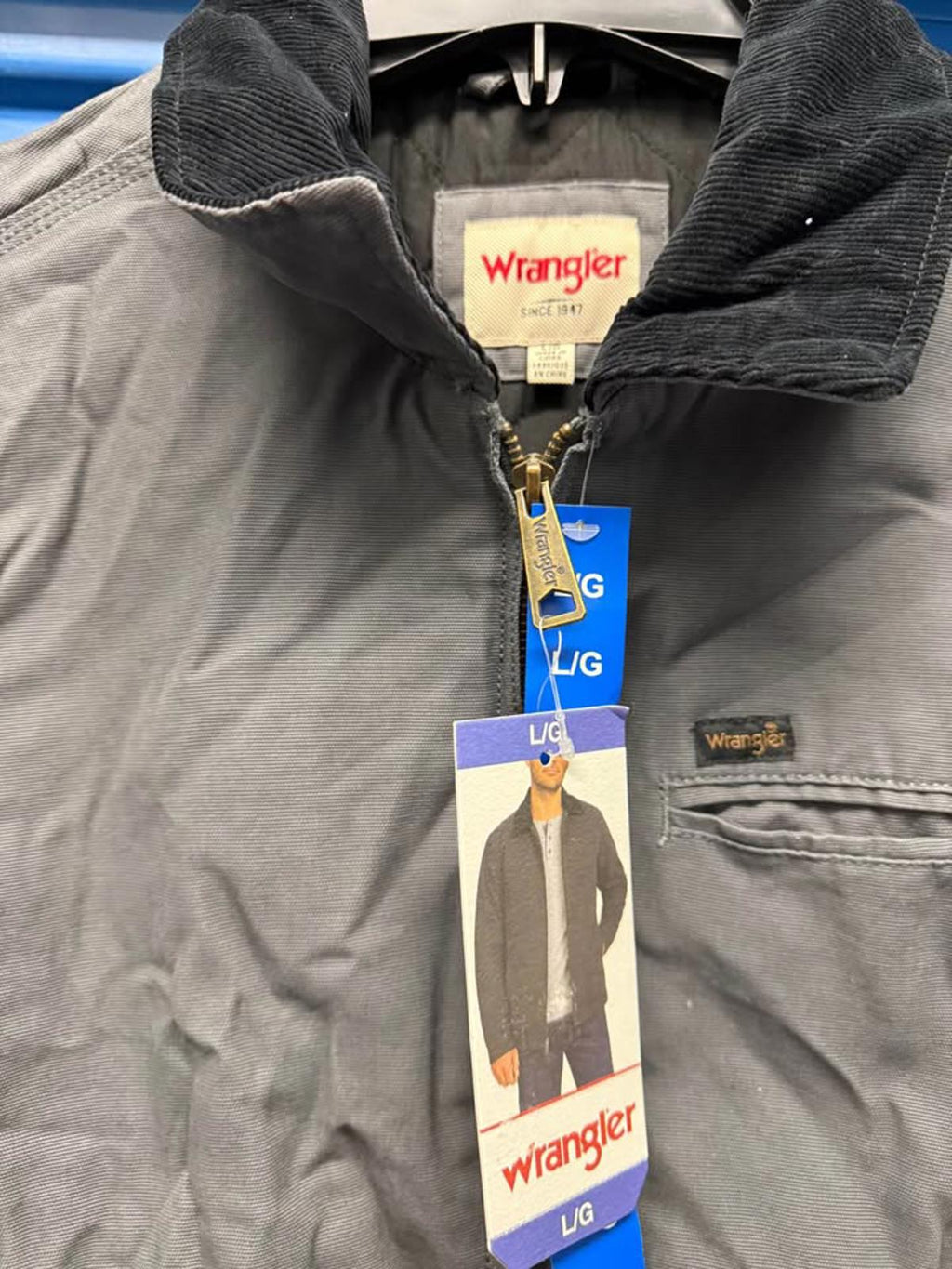 Wrangler Canvas Work Jacket L/G