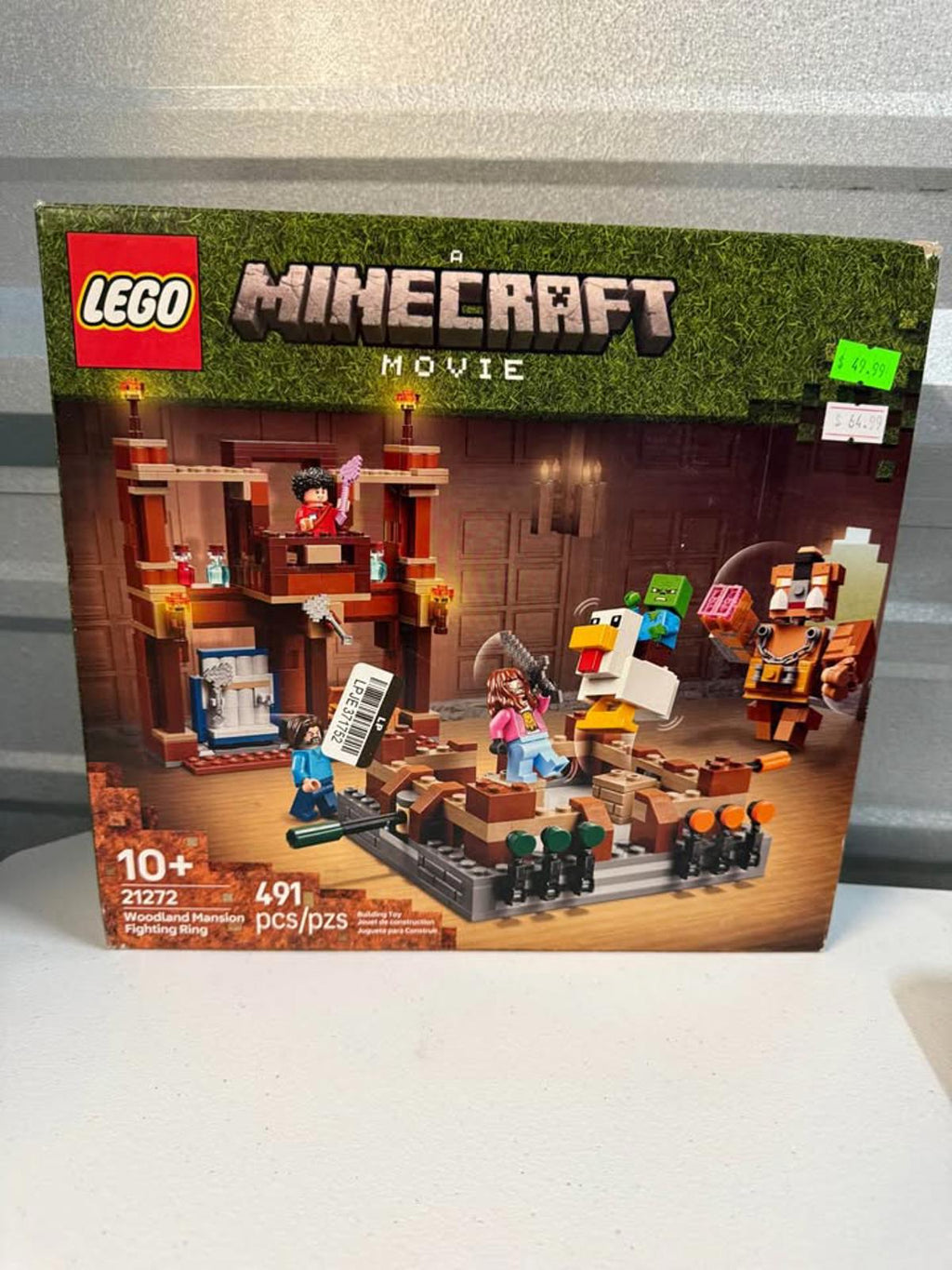 LEGO Minecraft Movie Woodland Mansion Fighting Ring 21272
