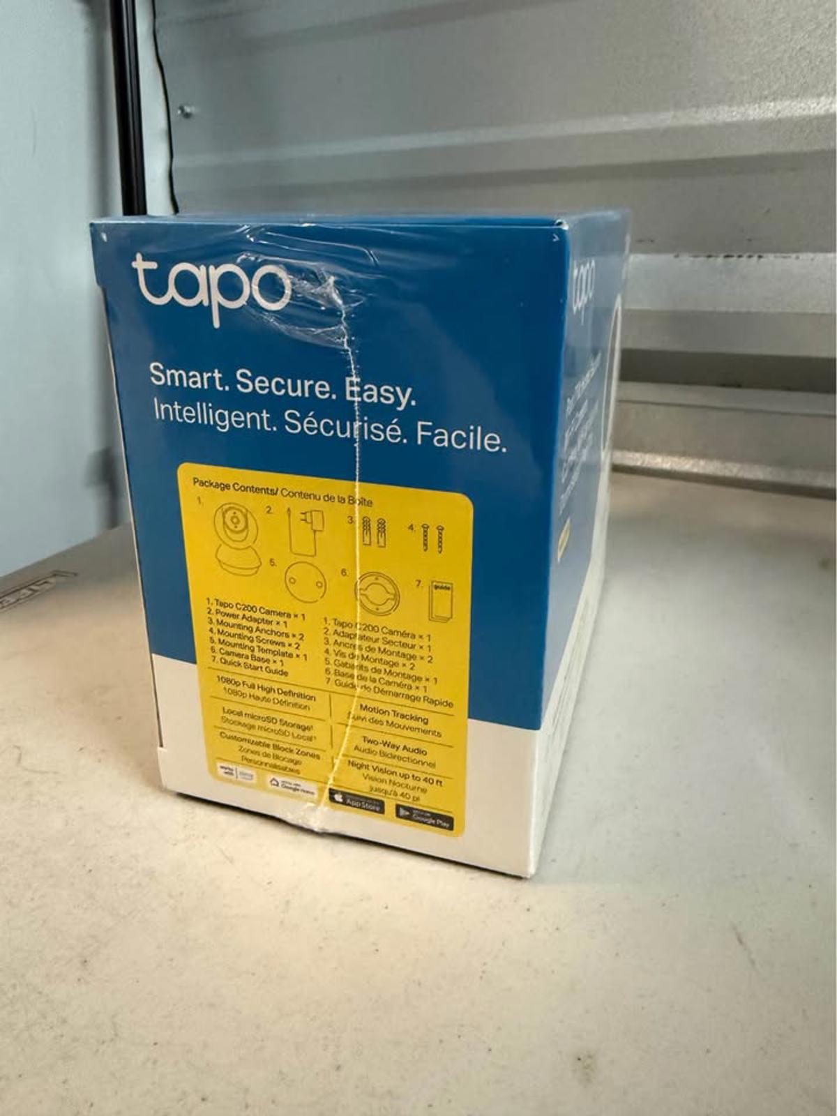 Tapo C200 Pan/Tilt 1080p Full HD Wi-Fi Security Camera