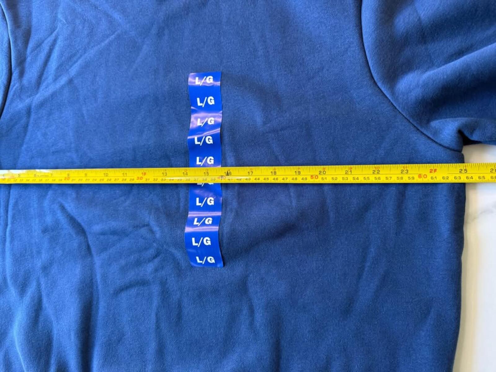 Bench Blue Crewneck Sweatshirt L/G New With Tags