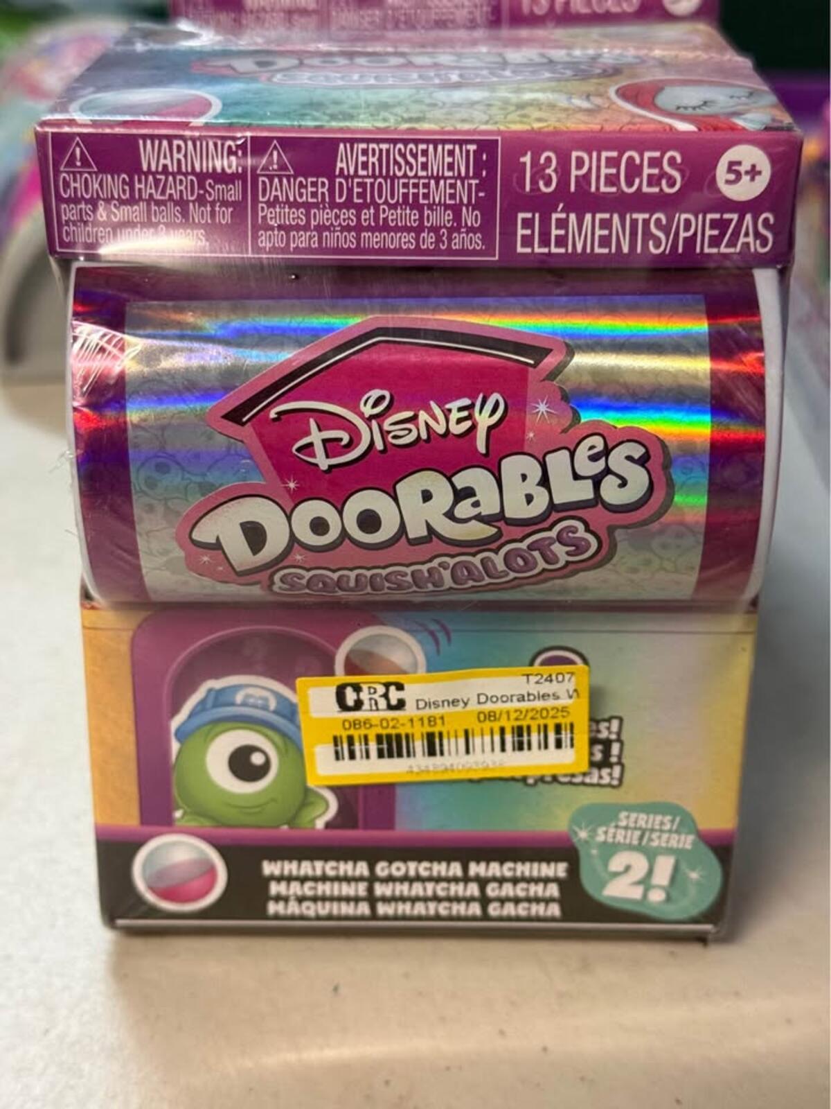 New Disney Doorables Squish'Alots Whatcha Gotcha Machine Series 2 13 Pieces