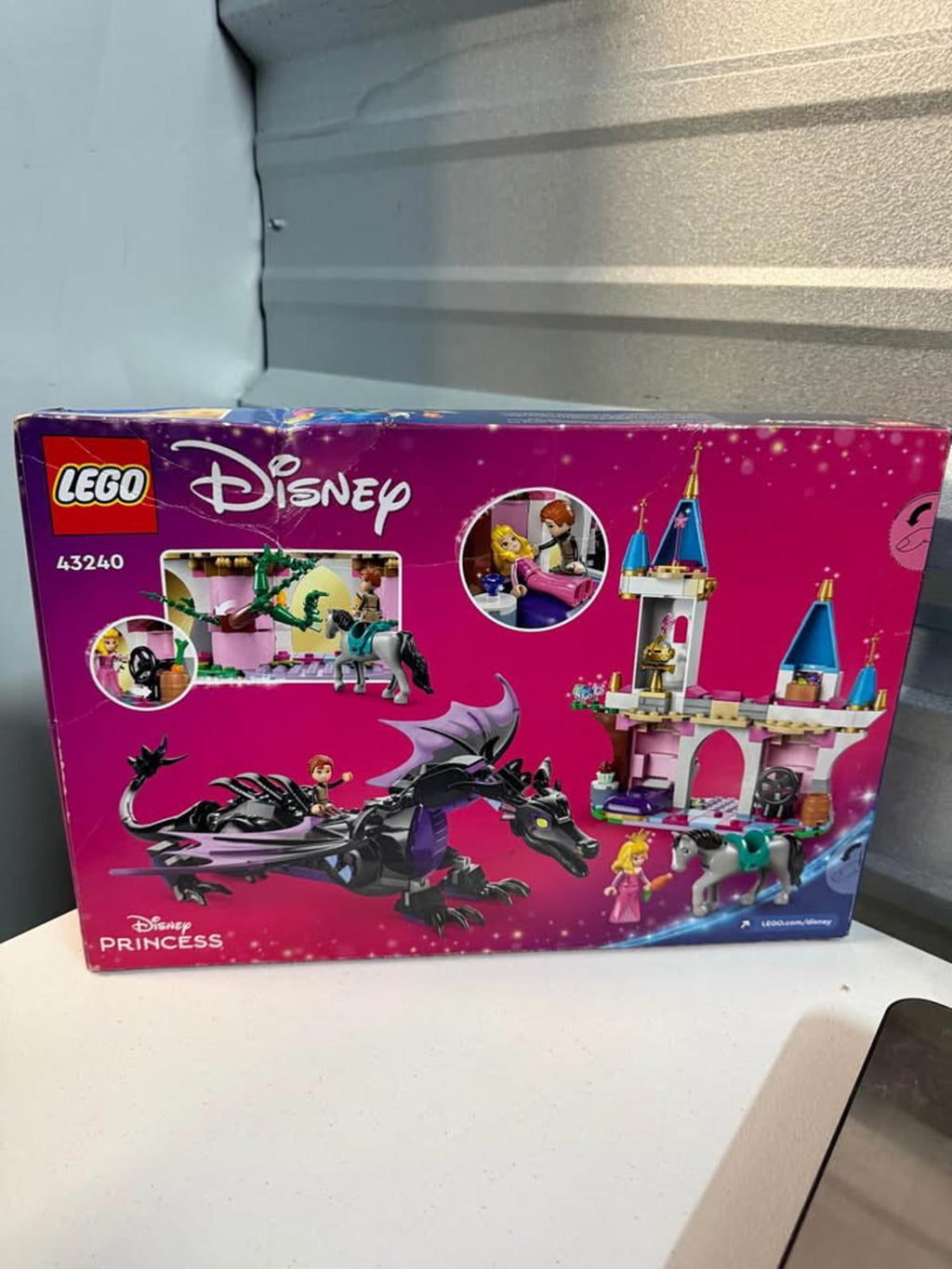 LEGO Disney 43240 Maleficent's Dragon Form and Aurora's Castle