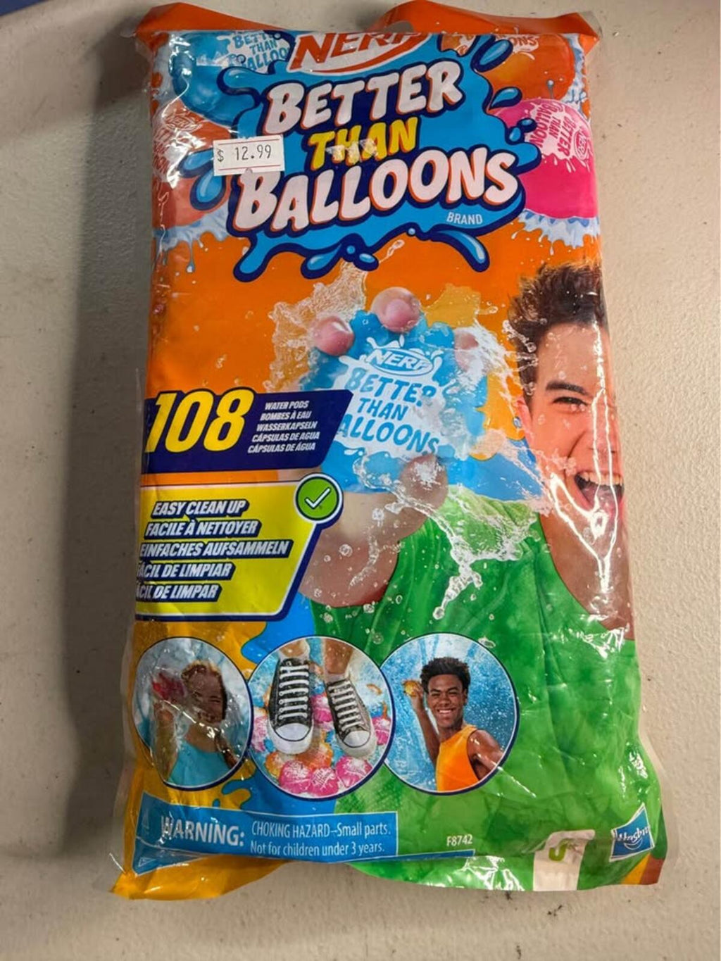 NERF Better Than Balloons 108 Water Pods water fight fun