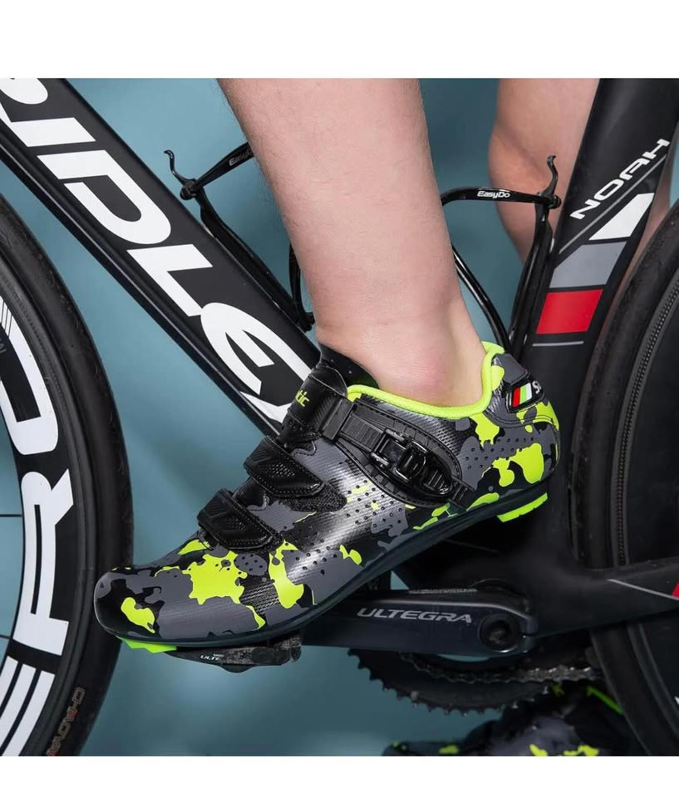 Santic Cycling Shoes Road Bike Shoes Bike Shoes with Buckle