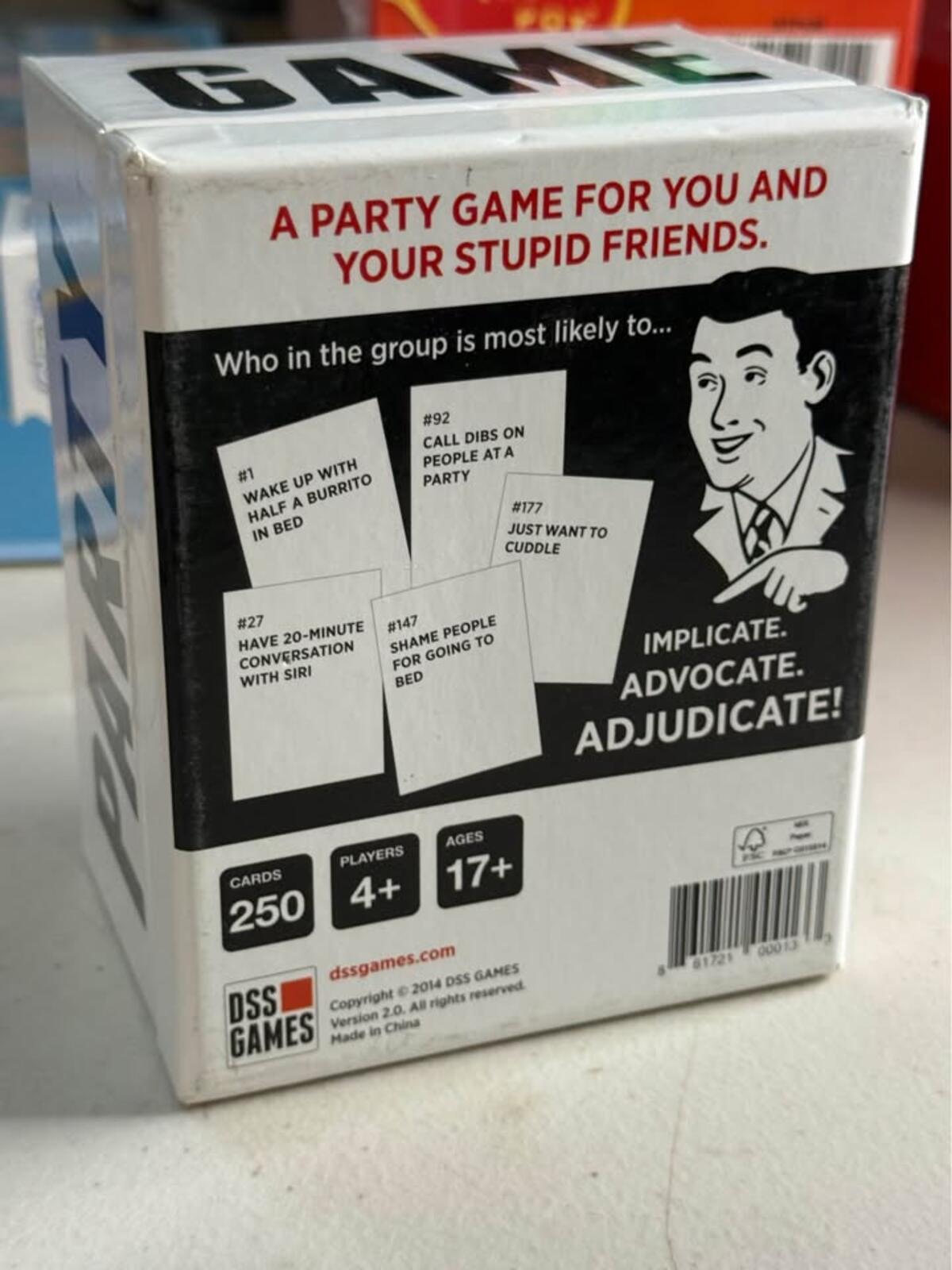 Who's Most Likely To... Party Game