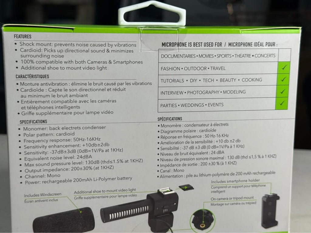 Digipower Go Viral Shotgun Mic