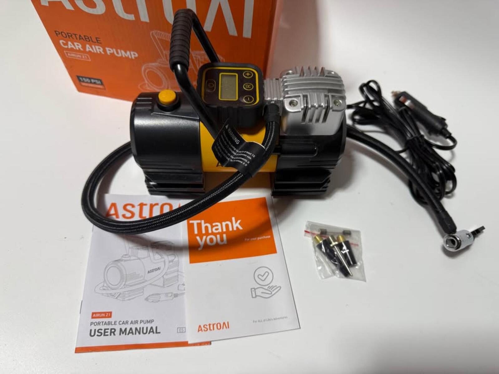 AstroAI Portable Car Air Pump AIRUN Z1