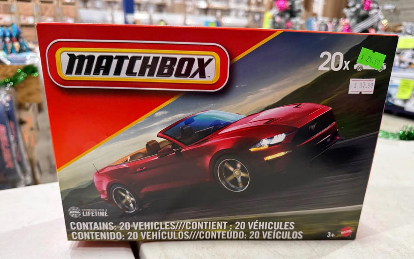 Matchbox car pack