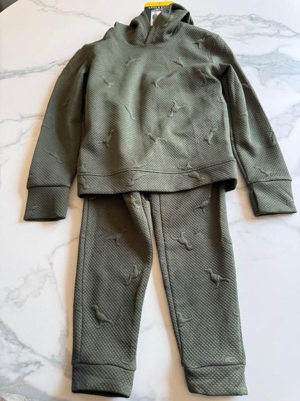 Andy & Evan Dinosaur Quilted 2-Piece Set Size 5