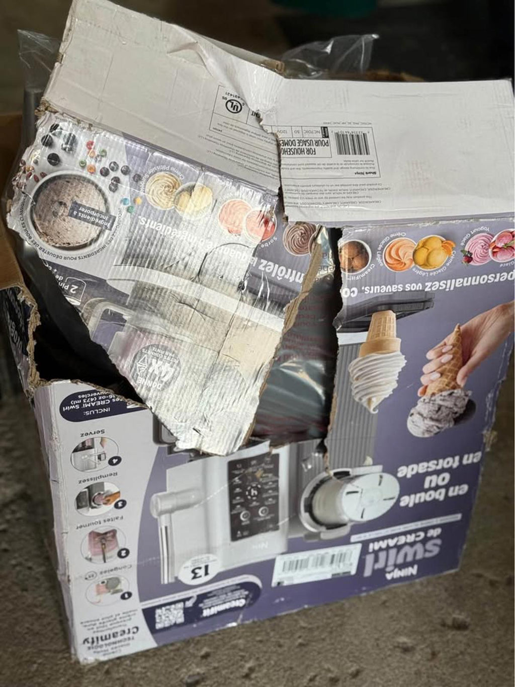 Ninja Creami Soft Serve Ice Cream Maker