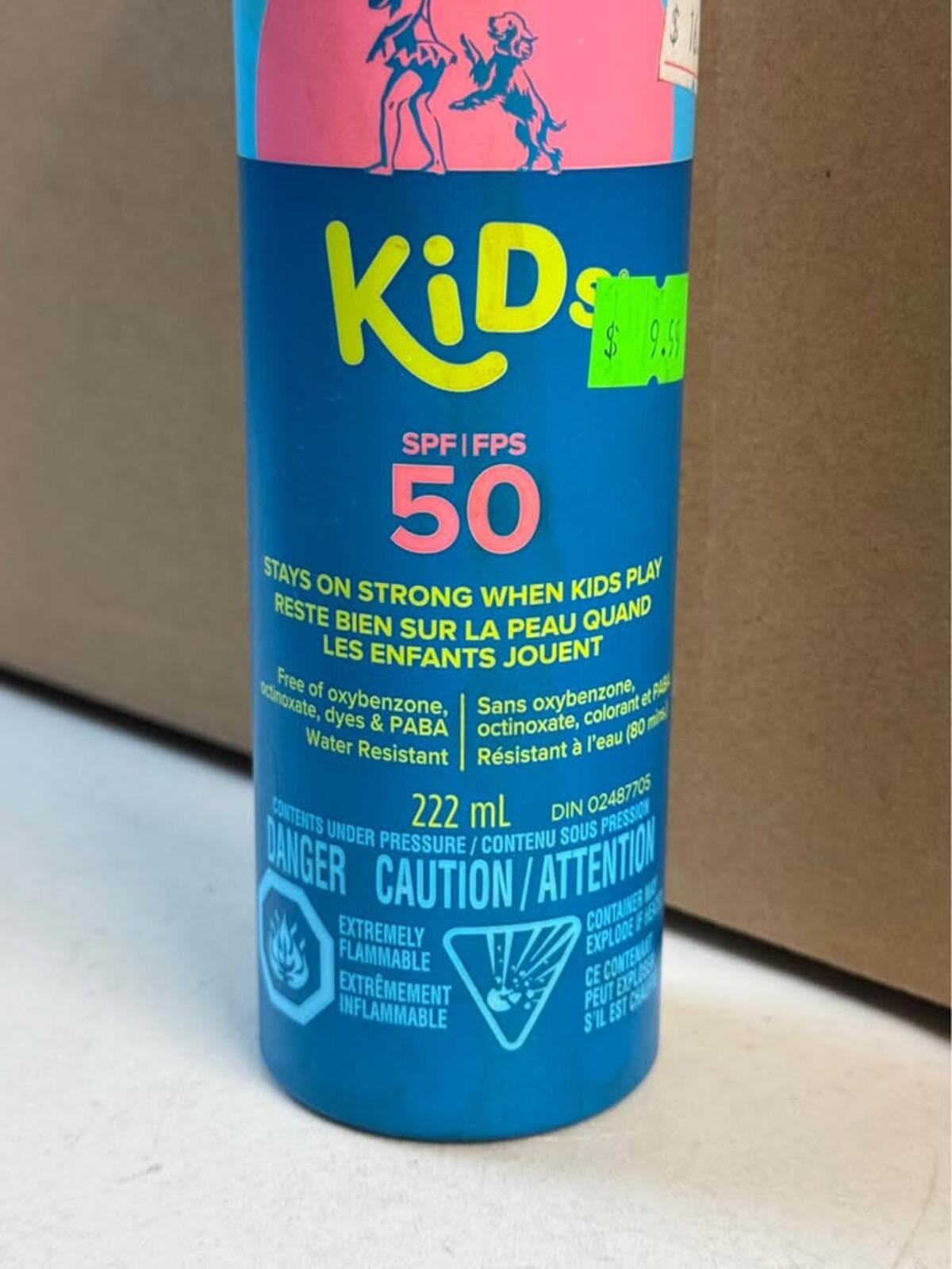 Coppertone Kids Spray Sunscreen SPF 50 222mL