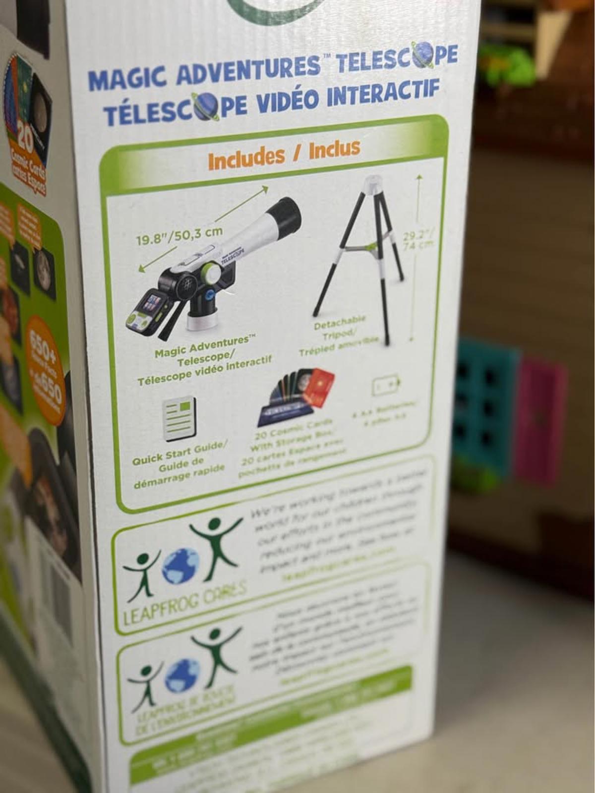 LeapFrog Magic Adventures Interactive Video Telescope