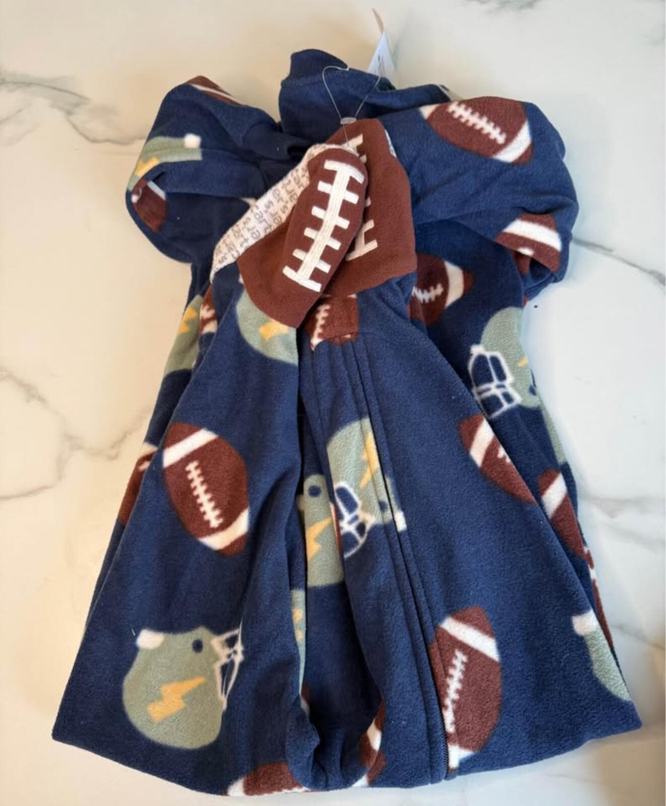 Carter's 18m Football Fleece Sleeper