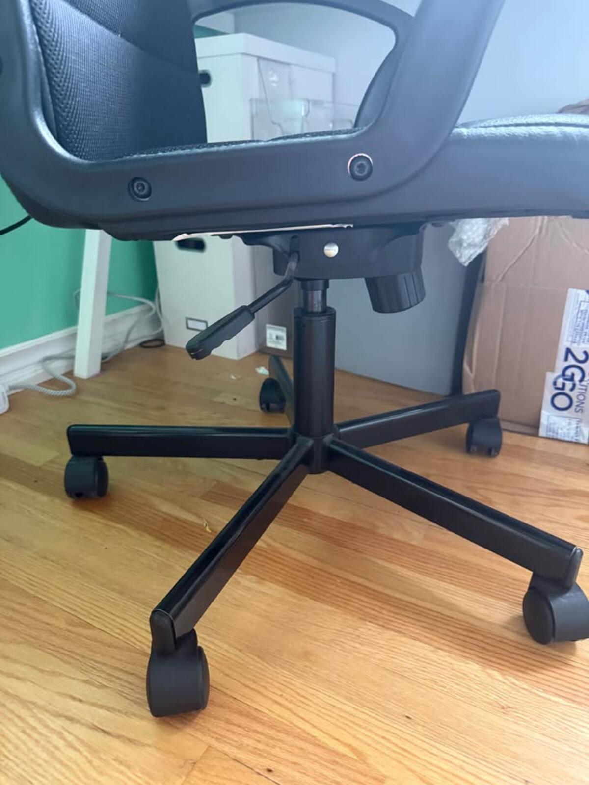 Black High-Back Office Chair