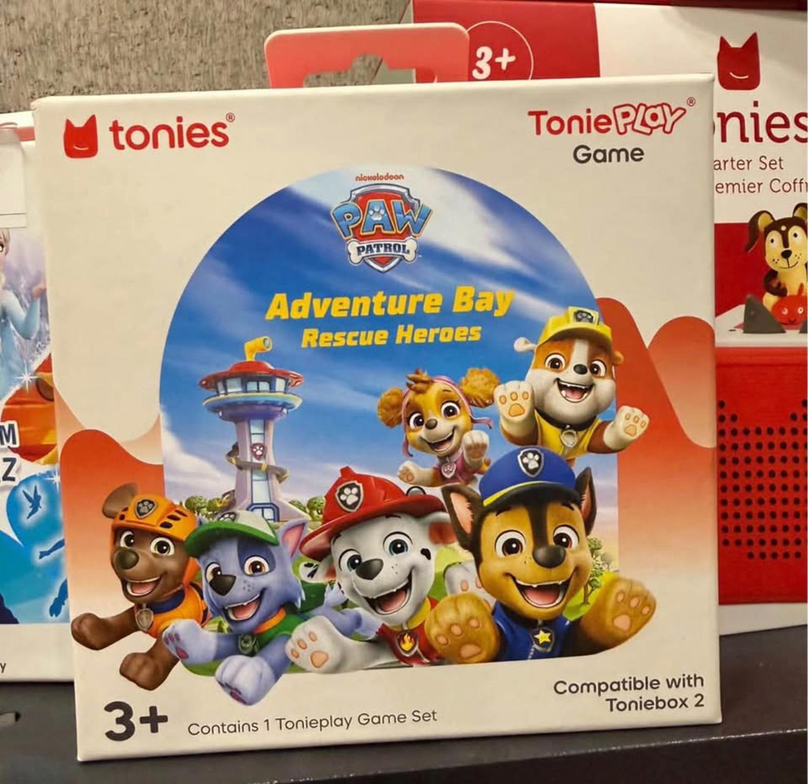 Tonies ToniePLAY Game Paw Patrol Adventure Bay Rescue Heroes