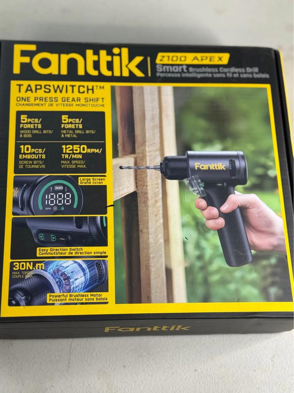 Fanttik Z100 APEX Smart Brushless Cordless Drill