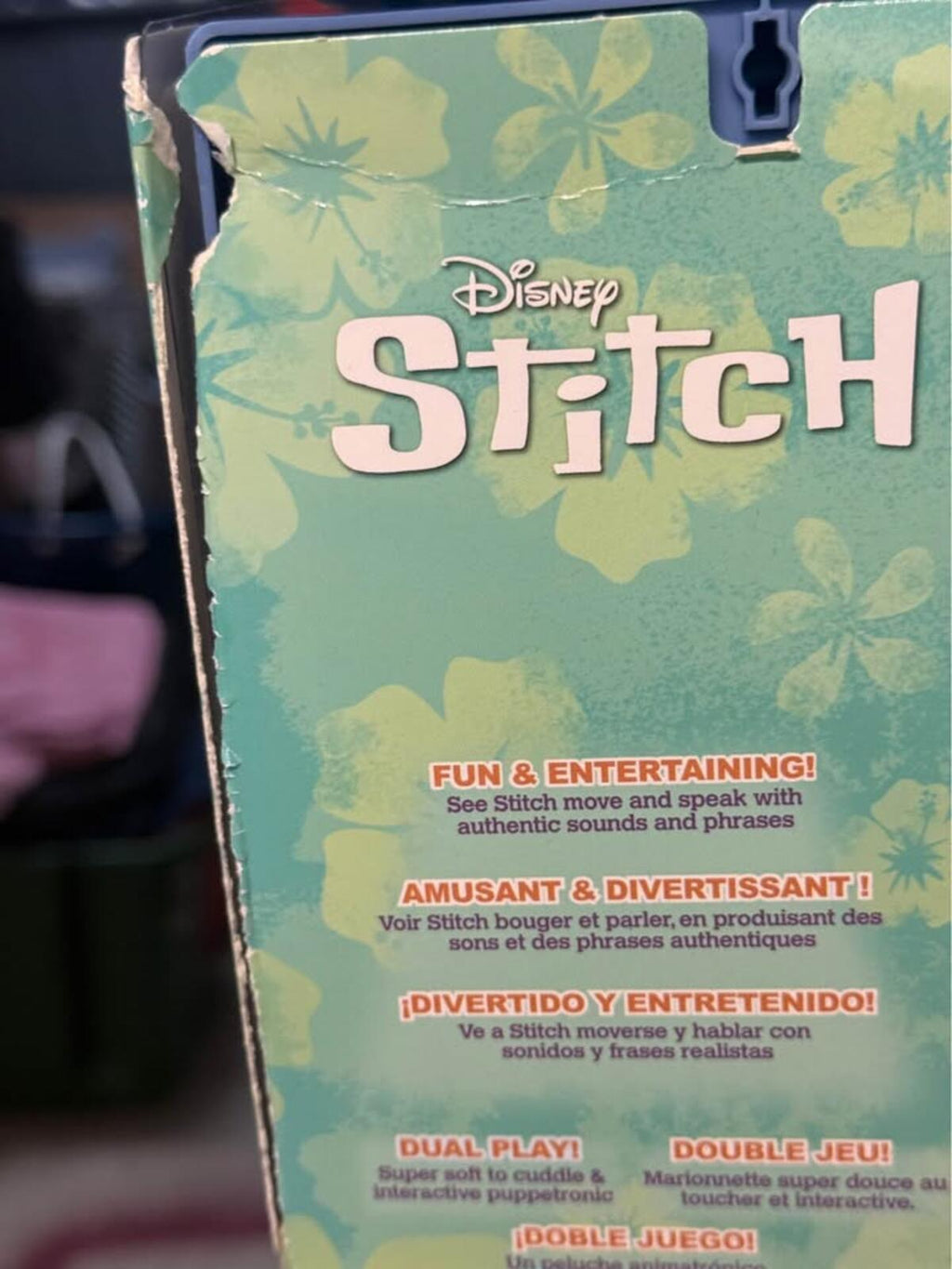 Disney Stitch Animatronic Puppet with Sounds & Actions