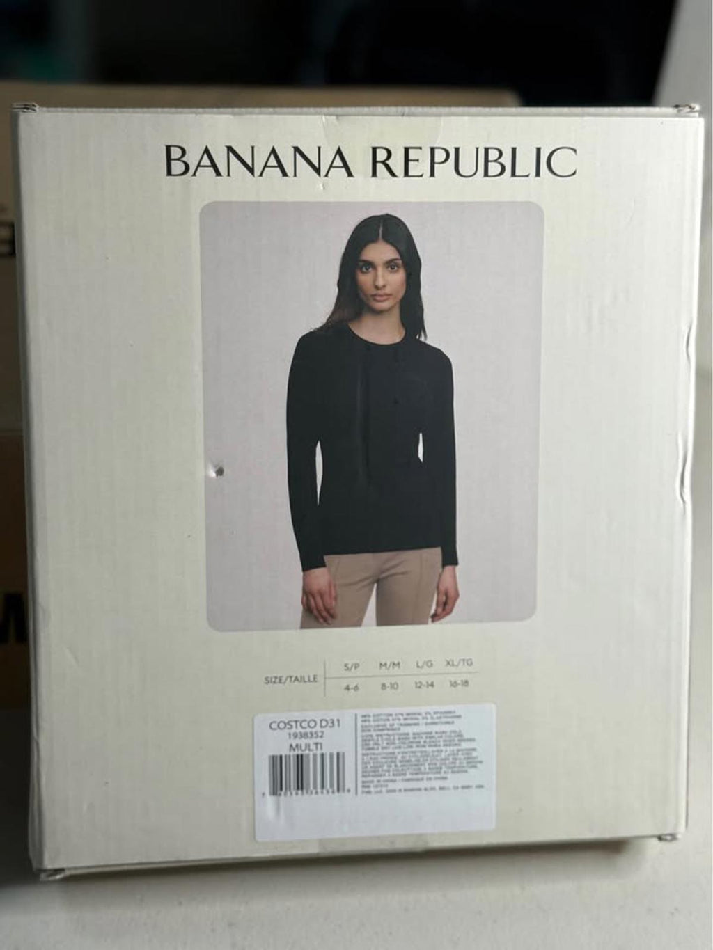 Banana Republic 2-Pack Long Sleeve Rib T-Shirts L/G