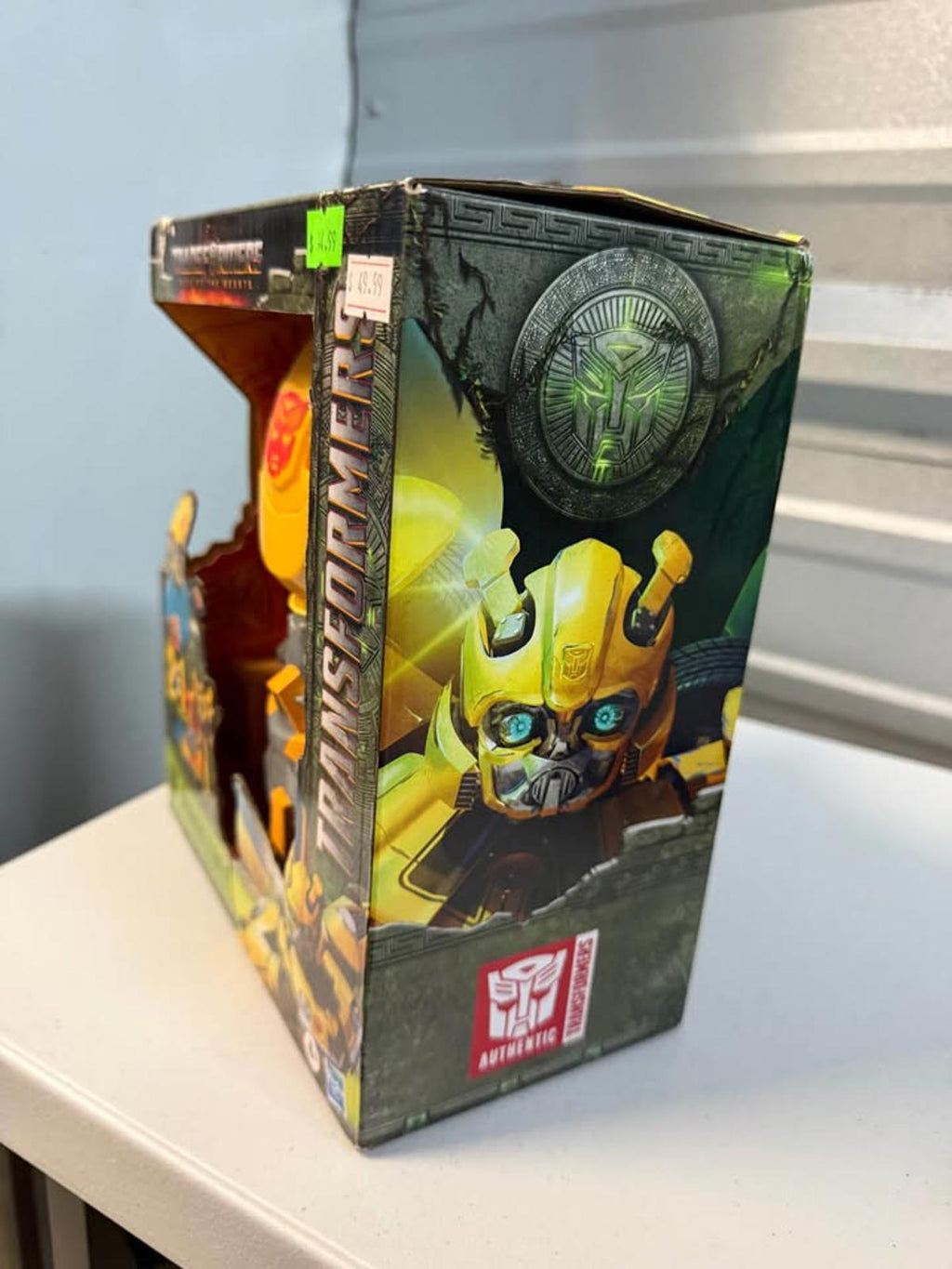Transformers Rise of the Beasts Bumblebee 2-in-1 Mask Toy Hasbro