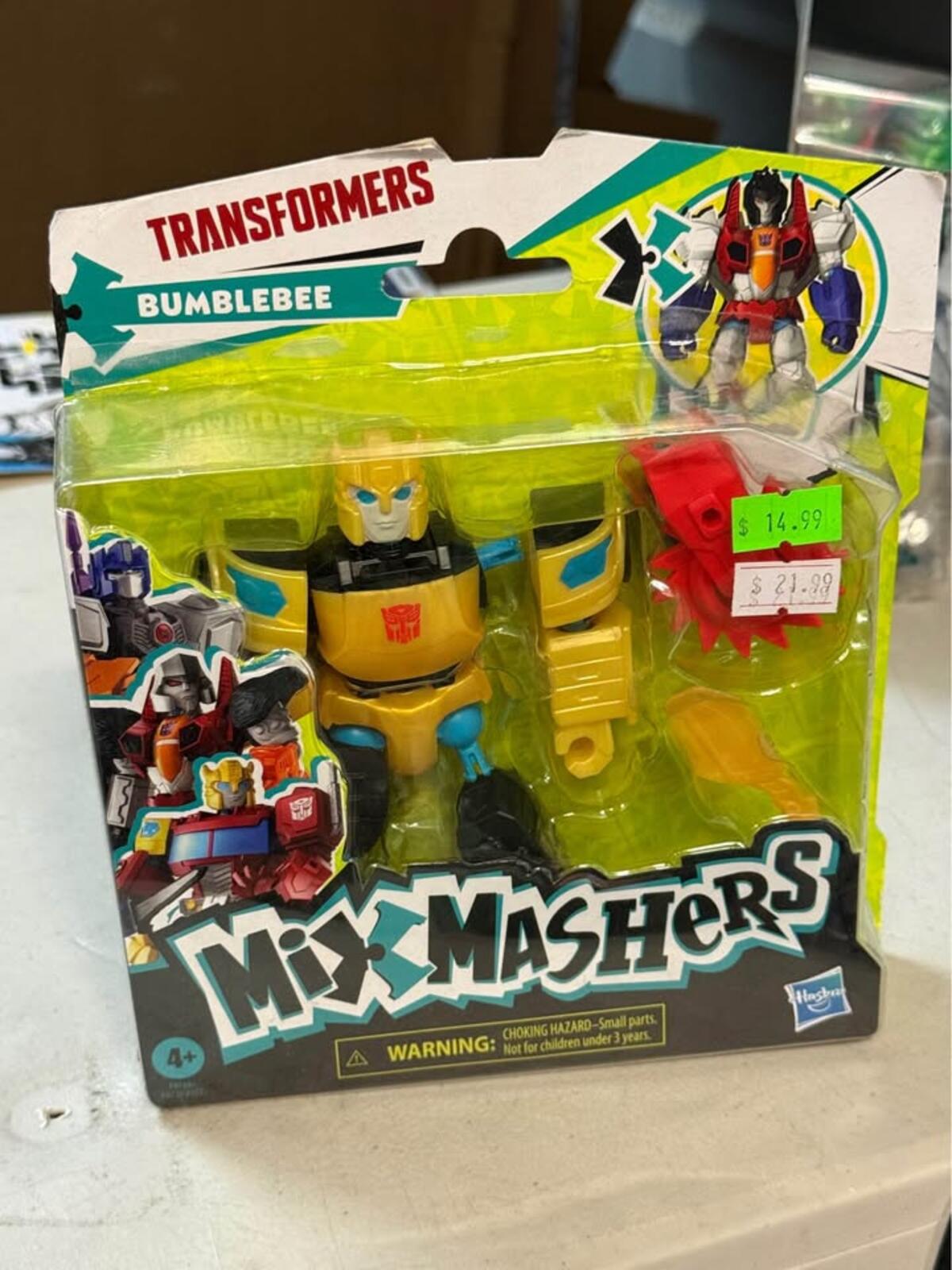 Transformers Bumblebee Mix Mashers Toy New