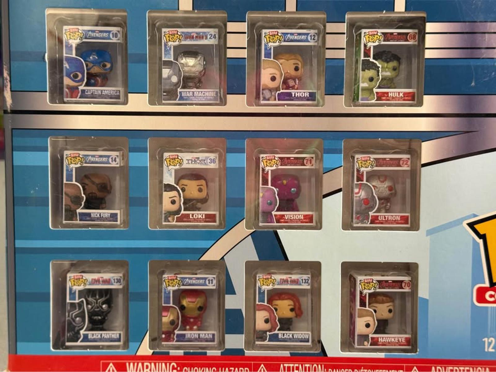 Funko Bitty Pop! Marvel The Infinity Saga 12-Pack Collector Set Target Exclusive