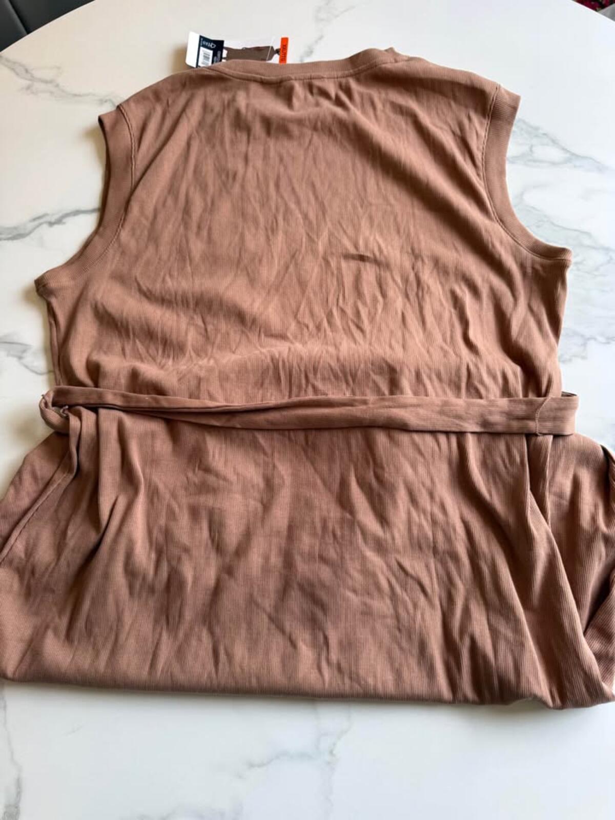 Lands' End Sleeveless Rib Knit Dress XXL/TTG