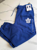 Toronto Maple Leafs Blue Jogger Sweatpants Large