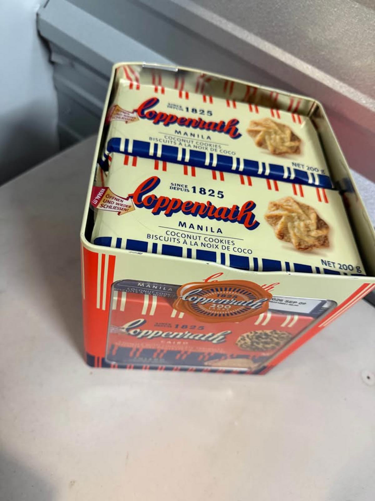 New Coppennrath Cookie Tin Assorted Flavors