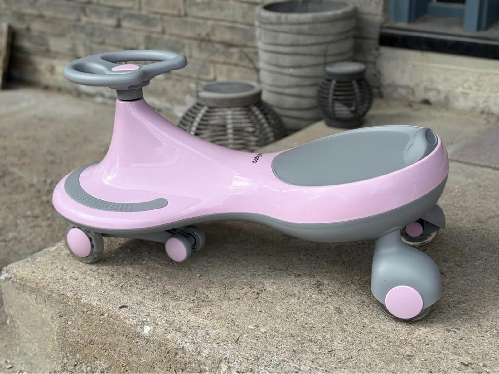 Babyjoy Pink Wiggle Car
