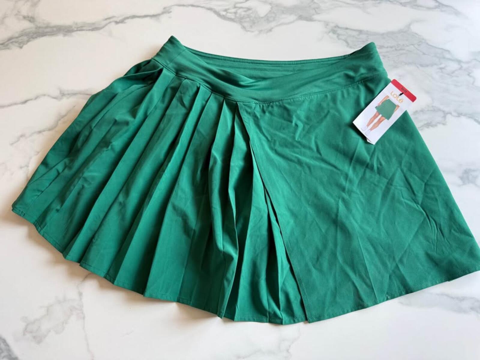 Lole Green Pleated Skort M/M
